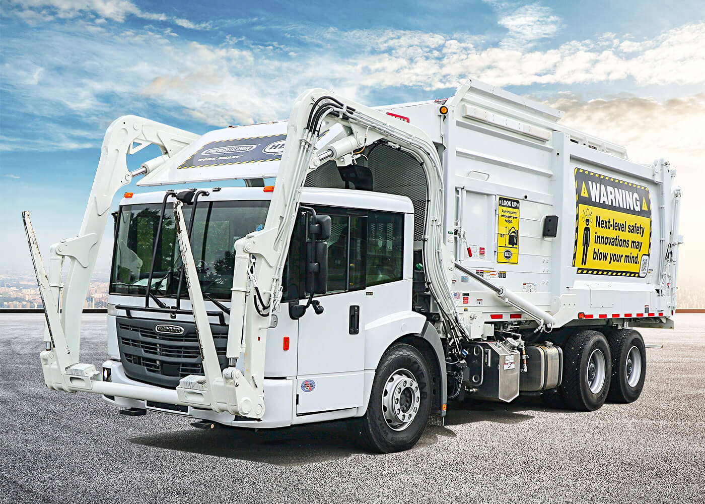 Quale potrebbe essere la ragione per cui il cilindro idraulico di un camion della spazzatura non ha pressione?